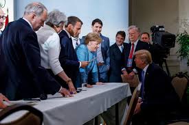 G7 Picture Reveals Tensions Between U.S. And Its Close Allies