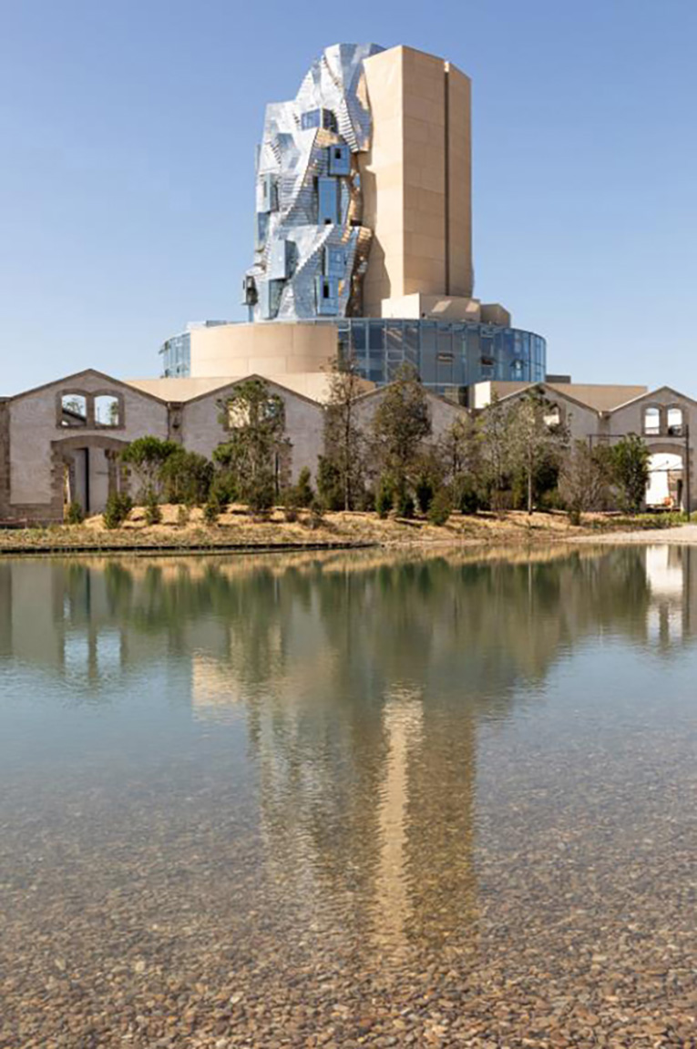 Luma Arles, Parc des Ateliers, Frank Gehry's tower, May 2021. Adrian Deweerdt