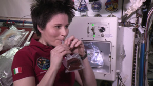 Samantha Cristoforetti is the First to Try Space-Brewed Coffee Samantha Cristoforetti is the First to Try Space-Brewed Coffee