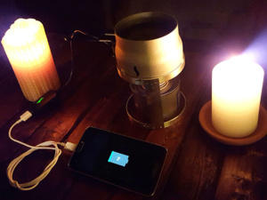 Candle Light Powered Smartphone Chargers Have Been Developed By Byrn