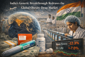India’s Generic Breakthrough Redraws the Global Obesity-Drug Market India’s Generic Breakthrough Redraws the Global Obesity-Drug Market