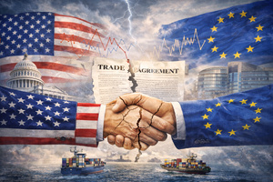 Transatlantic Trade Tensions Escalate as Europe Pushes Back Against U.S. Tariff Volatility