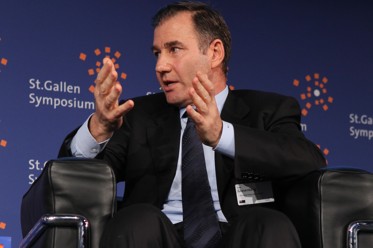 Ivan Glasenberg, picture by International Students’ Committee