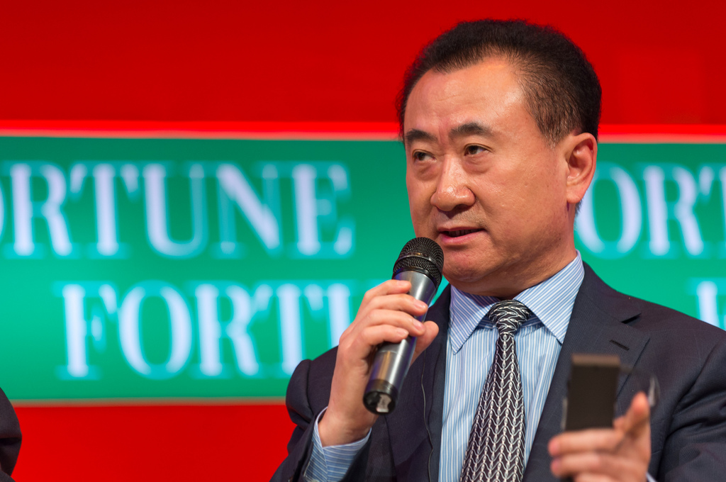 Wang Jianlin, Chairman, Dalian Wanda Group. Photo by Fortune Live Media via flickr