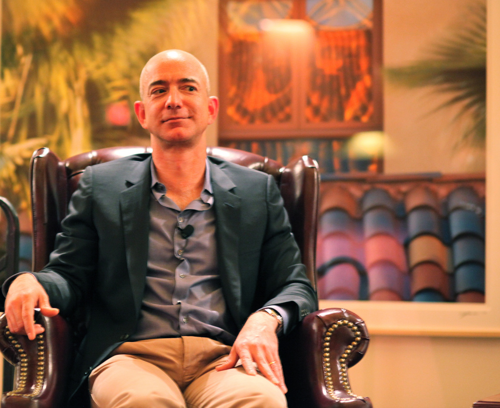 Germany greets Head of Amazon with protests
