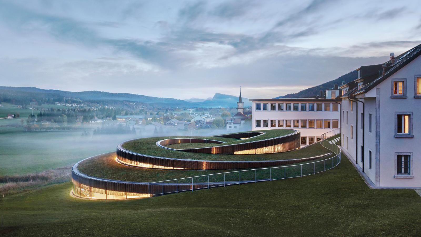 Audemars Piguet museum-workshop, Le Brassus, Switzerland. © Audemars Piguet