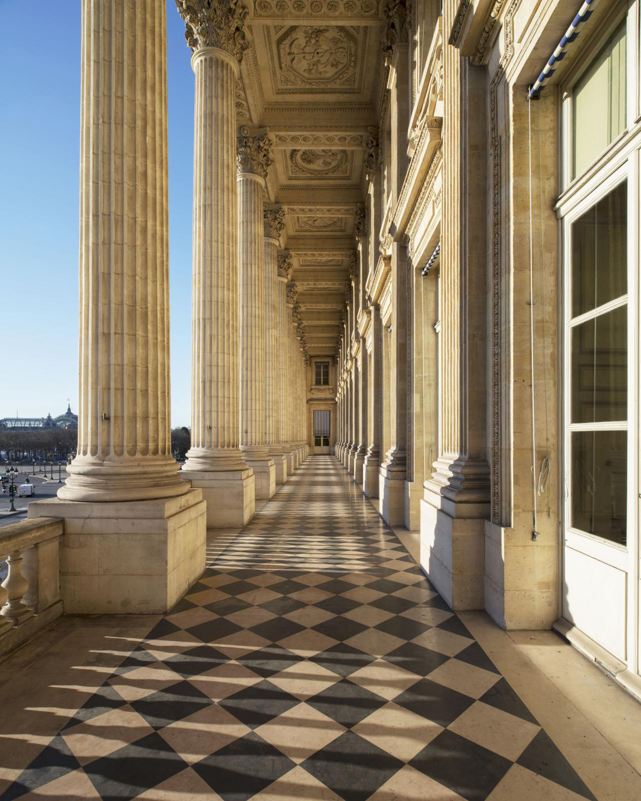 Loggia, Hôtel de la Marine. © Ambroise Tézenas CMN