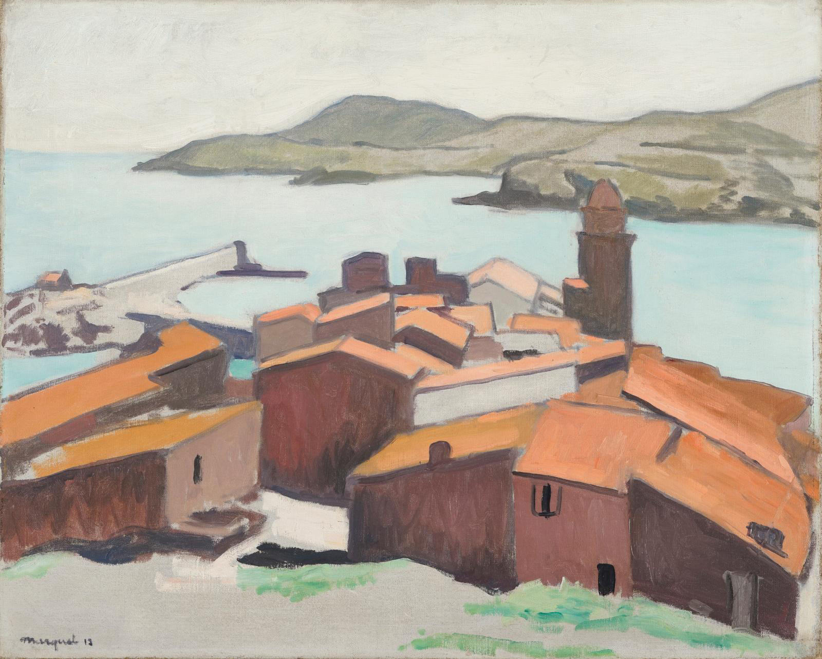 Albert Marquet (1975-1947), Collioure, 1912, oil on canvas, 65 x 61 cm/25.6 x 24 in. Estimate: €70,000/120,000