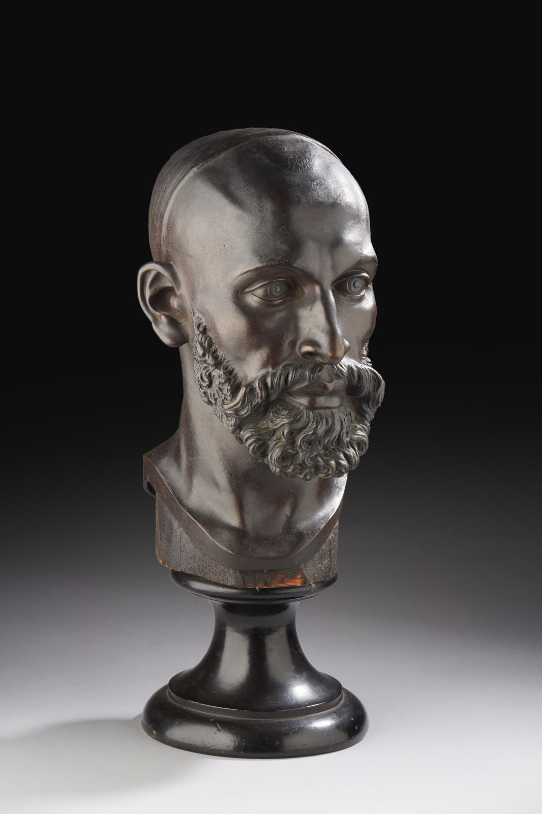 Charles Henri Joseph Cordier (1827-1905), Arab of El Aghouat and Arab Sheikh of Cairo, master models in bronze with a brown patina, c. 1856 and 1866, height 48 and 47 cm (18.9 and 18.51 in), pedestal: 14 cm (5.52 in). Estimate: €20,000/€30,000 Charles Henri Joseph Cordier (1827-1905), Arab of El Aghouat and Arab Sheikh of Cairo, master models in bronze with a brown patina, c. 1856 and 1866, height 48 and 47 cm (18.9 and 18.51 in), pedestal: 14 cm (5.52 in). Estimate: €20,000/€30,000