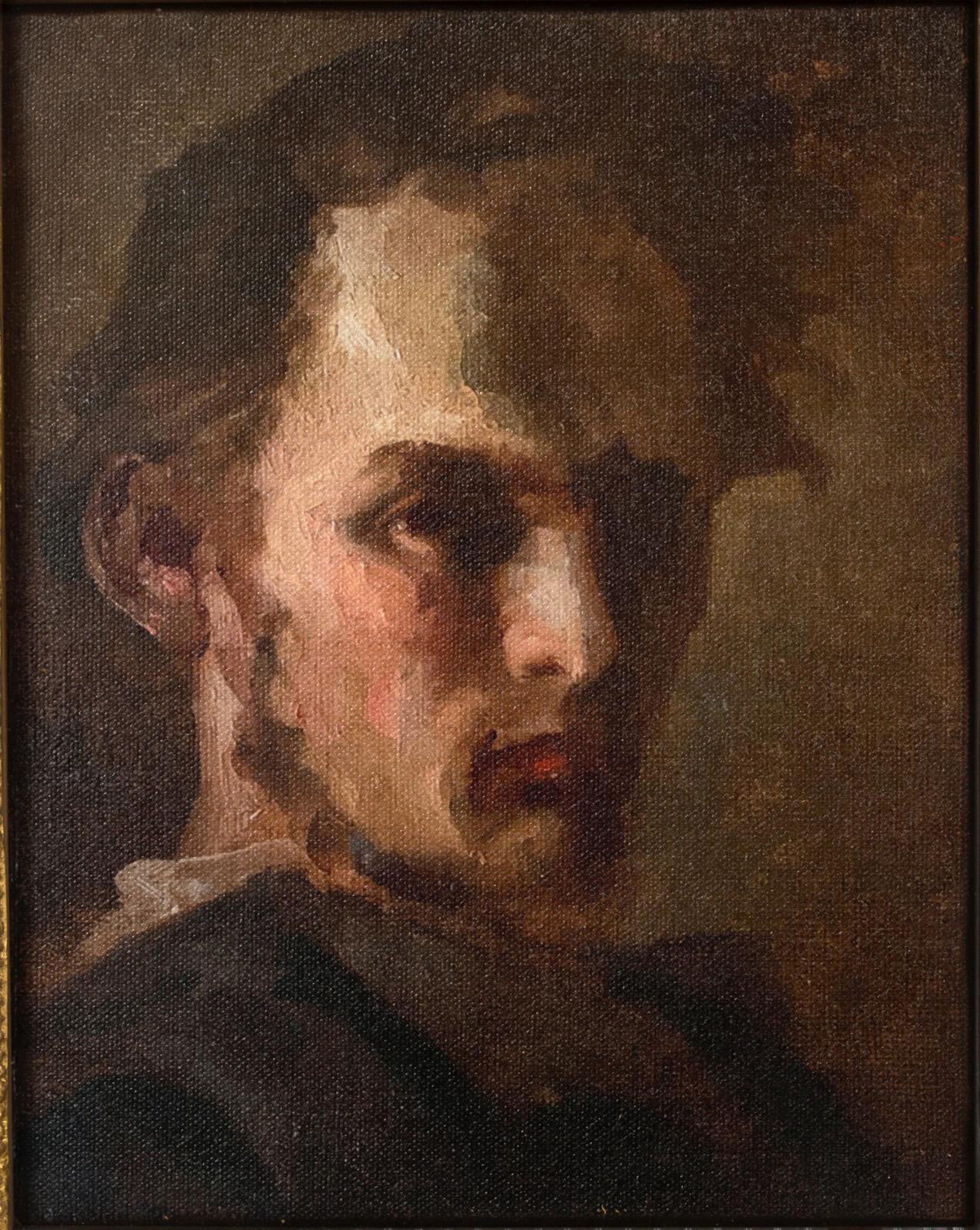 Théodore Géricault (1791–1824), Self-portrait, oil on canvas, c. 1812, 27 x 22 cm/10.62 x 8.66 in. Estimate: €30,000/40,000 Théodore Géricault (1791–1824), Self-portrait, oil on canvas, c. 1812, 27 x 22 cm/10.62 x 8.66 in. Estimate: €30,000/40,000