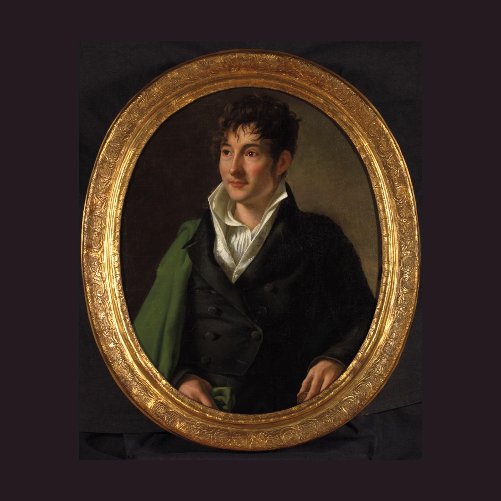 19th century French school, Jacques-Joseph Champollion-Figeac, c. 1800, oil on canvas. Département of Isère/Musée Champollion 19th century French school, Jacques-Joseph Champollion-Figeac, c. 1800, oil on canvas. Département of Isère/Musée Champollion