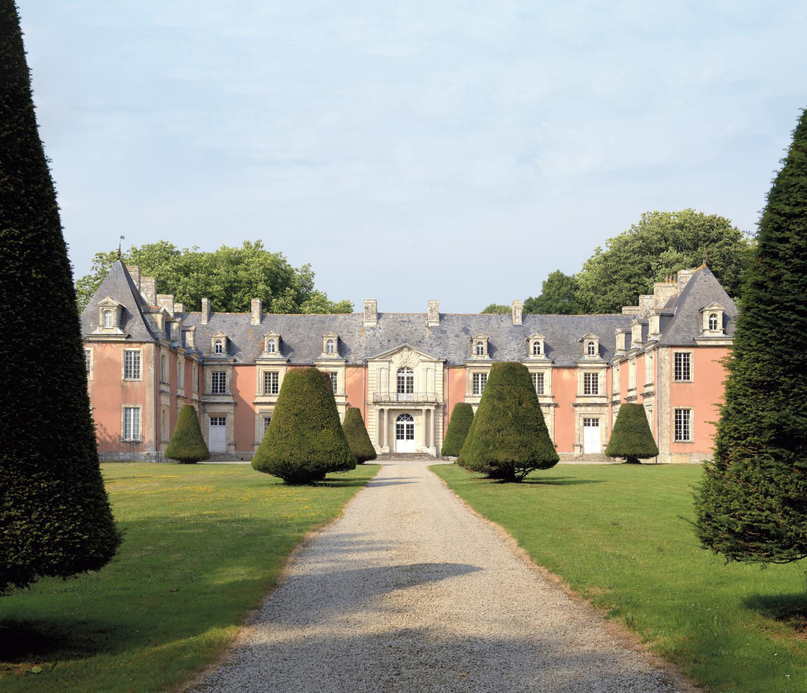 View of the Château de Franquetot, Coigny.