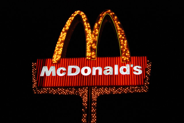 McDonald's Februrary sales spiral down