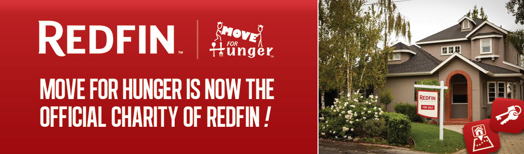 Redfin’s collaboration with Move For Hunger optimises the process of changing houses
