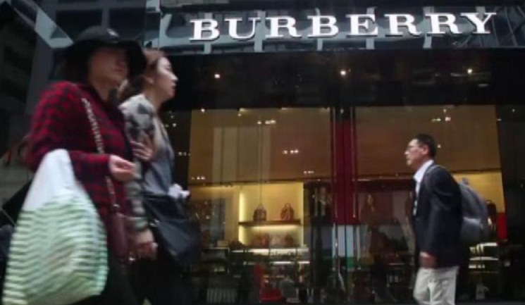 Hong Kong, China Sale Slump Reduces Overall Growth Rate for Burberry