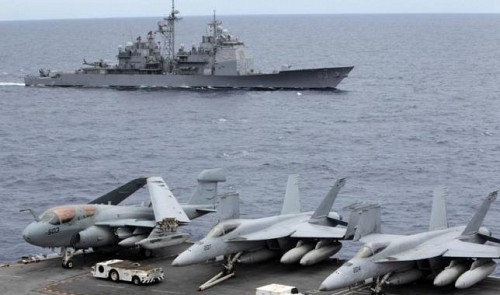 Land Reclamation of China Lets U.S Increase Its Military Drills