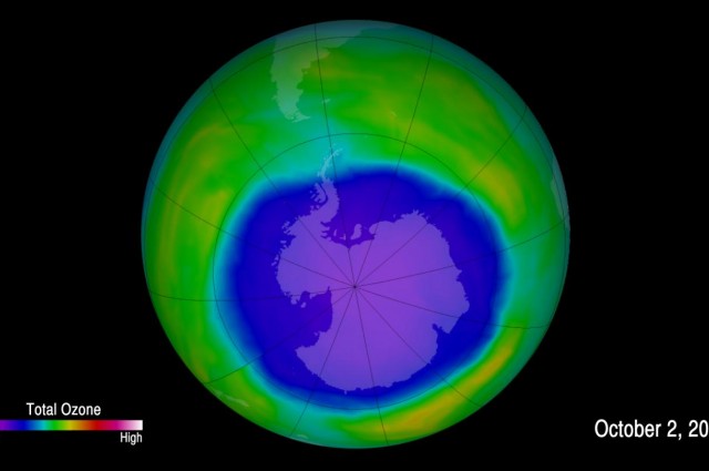 Ozone Hole Over Antarctica Continues To Grow In Size