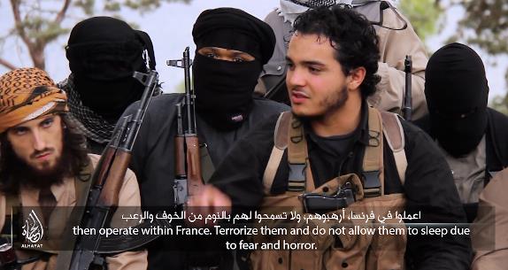 Britain Threatened in an ISIS video that Purports to Show Paris Attackers