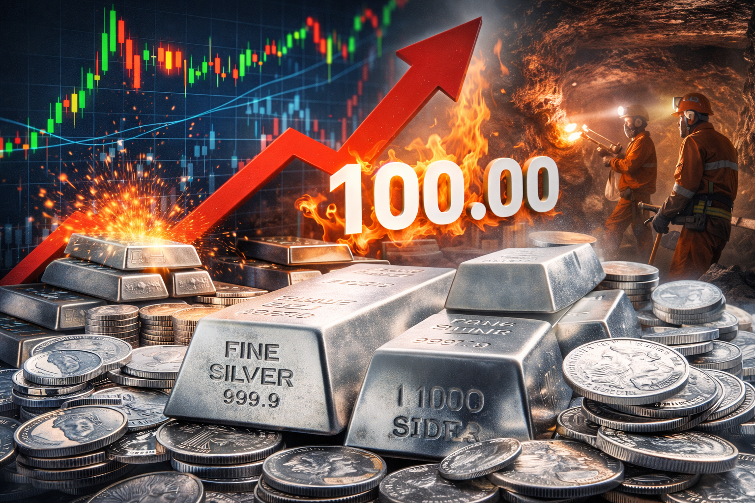 Speculative Forces and Structural Tightness Drive Silver Into Triple-Digit Territory