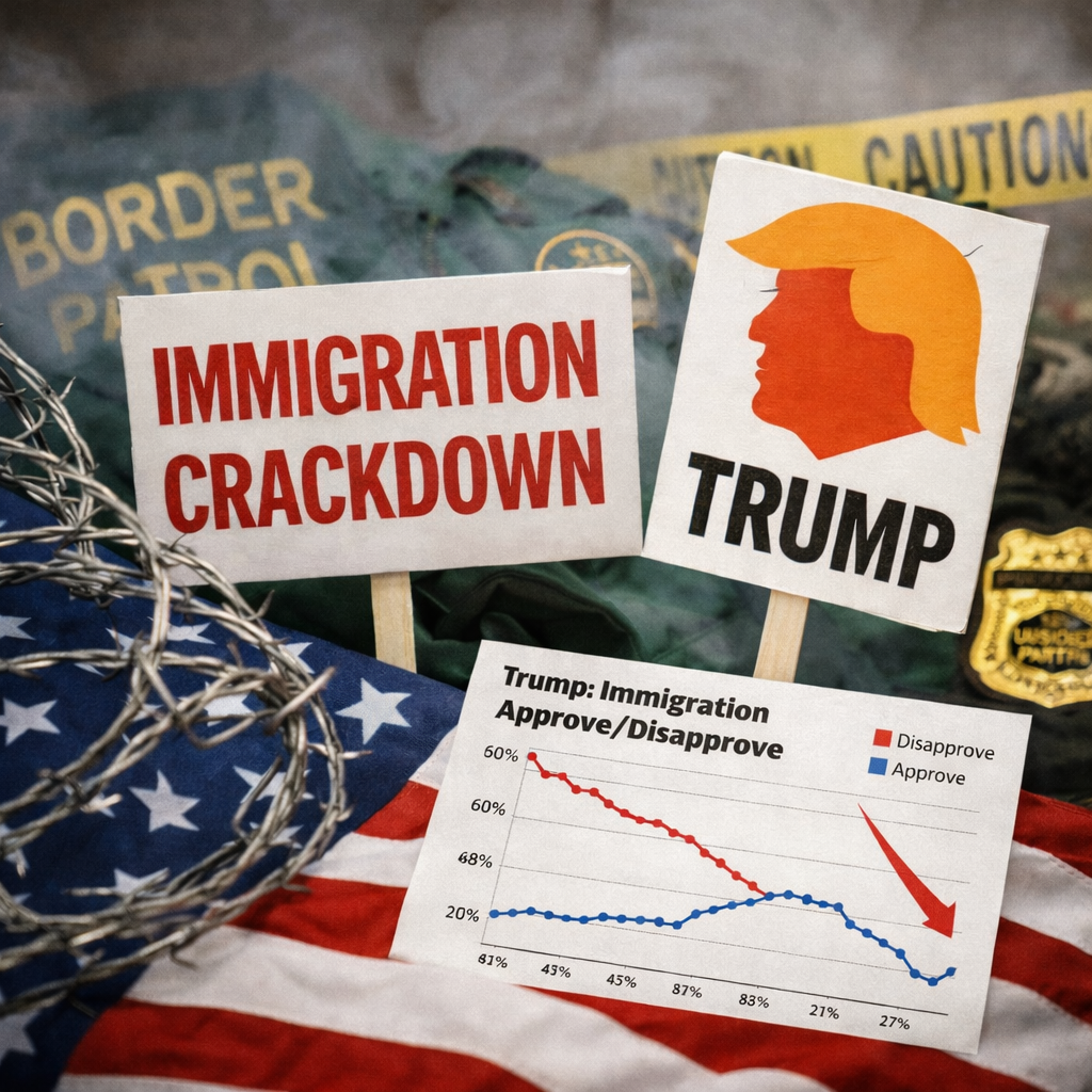 Public Backlash Reshapes the Political Cost of Trump’s Immigration Crackdown