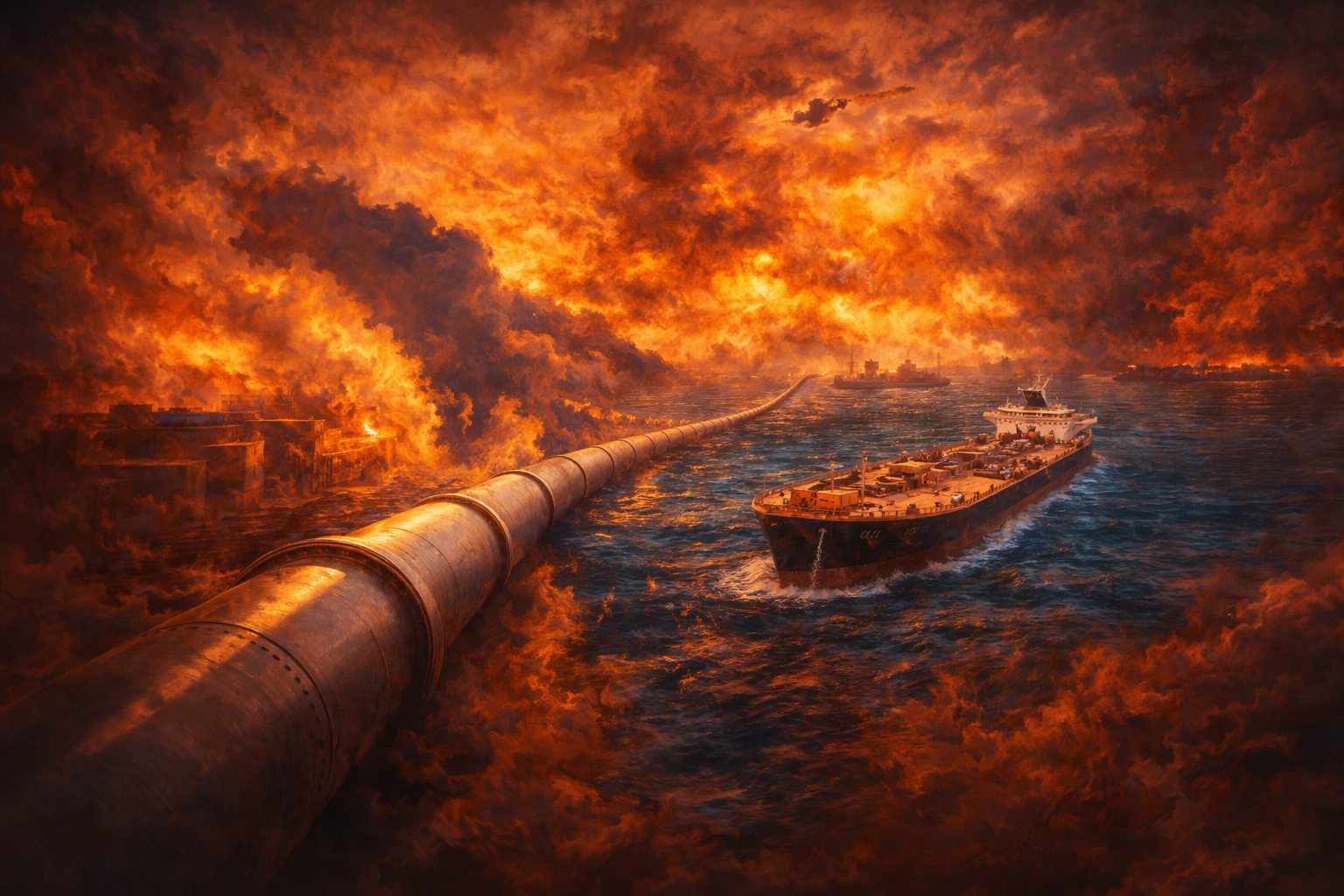 Energy Flows Rewired as Gulf Producers Reroute Oil Around a Blocked Hormuz Corridor