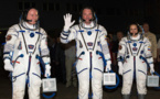 Three Cosmonauts from ISS Returned to Earth