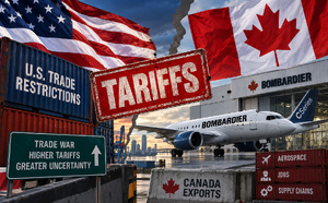 US-Canada Trade War Escalates as Trump Targets Bombardier