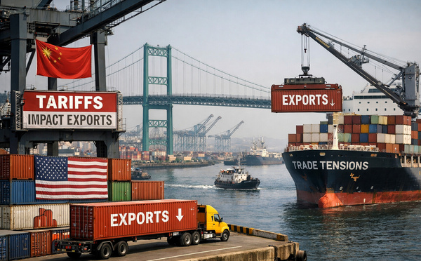 Trade Tensions and Tariff Fallout Reshape Export Flows at the Port of Los Angeles
