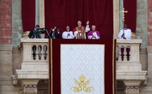 Pope Leo XIV calls for peace in Ukraine in his first Sunday address